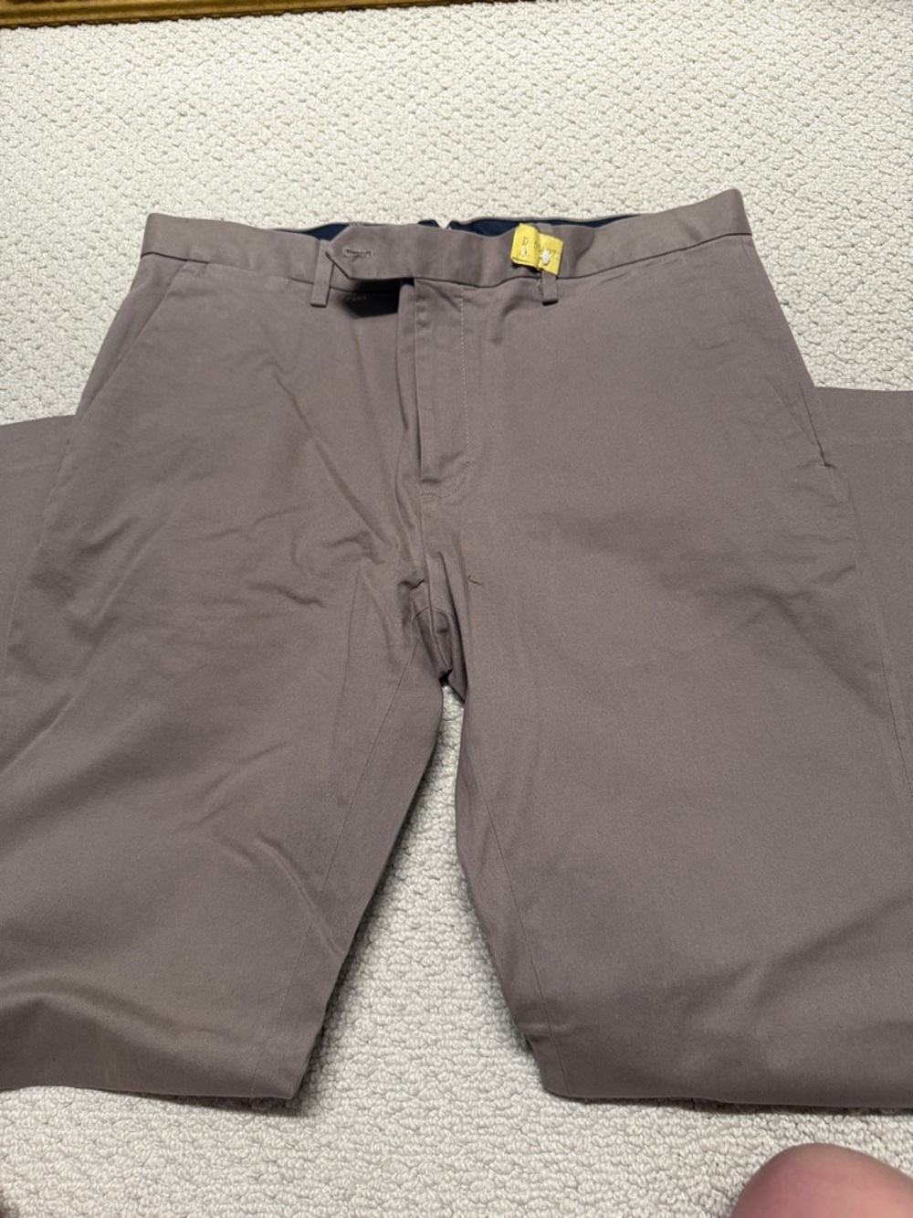 Men's Gray Casual Pants - Unbranded Moss UK